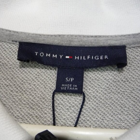 TOMMY HILFIGER COLOR BLOCK SWEATSHIRT DRESS SMALL - Picture 6 of 8